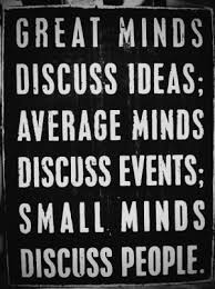 Mind quotes that are… the most famous mind quotes (einstein, freud, nietzsche, etc.) mediocre minds are outraged by small insults but passive, subdued, and silent in front of very large. Quotes About Small Like Quotesgram
