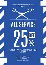 How To Design A Hair Salon Special Offer Poster Click Here Hair Salon Hair Salon Business Salons