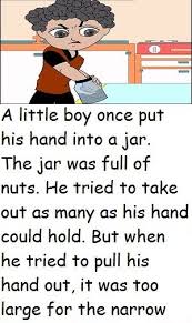 The Boy And The Nuts In 2020 Inspirational Short Stories Boys His Hands