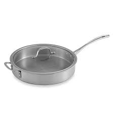 Choose from contactless same day delivery, drive up and more. Calphalon Tri Ply Stainless Steel 5 Qt Saute Pan With Lid Bed Bath And Beyond Canada