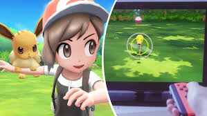 Nintendo Switch Far Sitt Forsta Stora Pokemon Spel