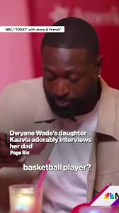 Dwayne Wayne Daughter Saying Hi