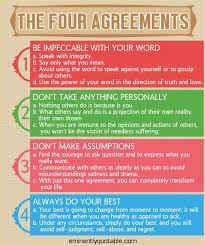 Please Share This Page Graphic C Eminentlyquotable Com The Four Agreements 1 Be Impeccable With The Four Agreements Four Agreements Quotes Assumption Quotes