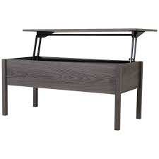 Shop this collection $ 756 12. Homcom Particle Board Lift Top Coffee Table Grey Aosom Uk