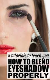 Types of eyeshadow ideas and styles. 5 Tutorials To Teach You How To Blend Eyeshadow Properly
