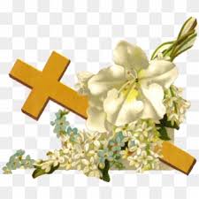 Shining white cross and white halo angel ring on transparent background. Free Flower Cross Png Png Transparent Images Pikpng