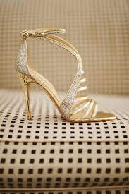 An Elegant Chic Gold And White Wedding Every Last Detail Gold Wedding Shoes Kate Spade Wedding Shoes Gold Glitter Shoes
