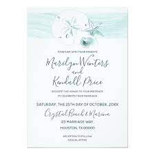 Starfish Shells Modern Elegant Beach Wedding Party Invitation Zazzle Com Wedding Party Invites Beach Wedding Invitations Wedding Party Cards