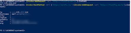 How To Get My Public Ip Address Using Powershell Windows Os Hub