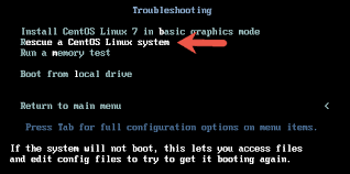 Centos Rhel 7 How To Reinstall Grub2 From Rescue Mode The Geek Diary