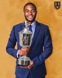 The manchester city trio of raheem sterling, phil foden and bernardo. B R Football On Twitter Official Sterling7 Is Named Pfa Young Player Of The Year