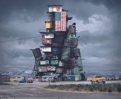 A Girl And Her Robot Travel Through The Ruins Of 1997 Us Express Digest