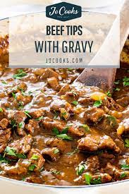 This Is My Go To Recipe For Beef Tips With Gravy Made With Staples From Your Kitchen And Only One Pot A Fa Beef Tips And Gravy Beef Recipes Beef Recipes Easy