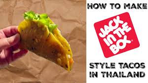 Maybe you would like to learn more about one of these? How To Make Jack In The Box Style Tacos In Thailand Youtube