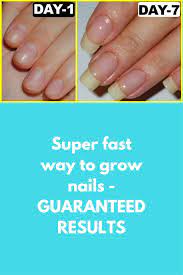 Super Fast Way To Grow Nails Guaranteed Results We All Love To Have Long Nails But Sometimes The Wait Is How To Grow Nails Grow Nails Faster Grow Long Nails