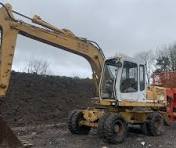 1993 Leibheer Rubber Duck Wheeled Excavator Digger - A&R Slater