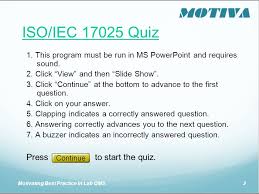 Tailor it to fit your audience: Iso Iec Quiz This Is A Quiz For You To Test Your Knowledge Of Iso Iec Ppt Video Online Download