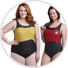 Hot Plus Size Swimwear For Nerds Plus Size Nerd Star Trek Merchandise Plus Size Swimwear Think Geek