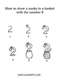 How to turn number 57 into a cartoon dog ! 91 Drawing Animals With Numbers Ideas Drawing For Kids Easy Drawings Drawing Lessons