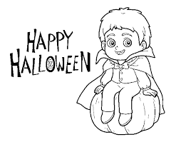 Disegno Di Vampiro Per Halloween Da Colorare Acolorecom
