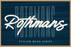 ✓ click to find the best 266 free fonts in the monoline script style. Rothmans Font Duo Free Version 168954 Script Font Bundles