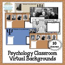 You can upload your own images or videos as a virtual background. Virtual Meeting Zoom Backgrounds Distance Learning For Psychology Classrooms