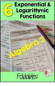 Unit 1 test flashcards | quizlet gina wilson all things algebra 2015 unit 10 quiz 10 1 some of the unit 7 function answer key algebra 1 pdf download. Exponential Logarithmic Functions Foldables Algebra 2 Unit 7 Cute766