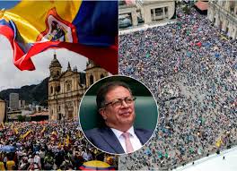 Así fue, débil (...) no logró llenar la Plaza de Bolívar de Bogotá”: Petro demerita las marchas contra su Gobierno