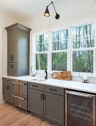 The kitchen cabinets in this design are from the original home. Category Rustic Interiors Home Bunch Interior Design Ideas