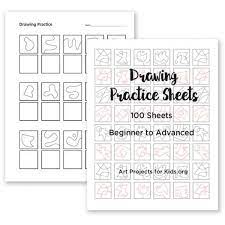 Drawing Practice Sheets Art Projects For Kids Drawing Practice Art Projects Art Pictures Ideas