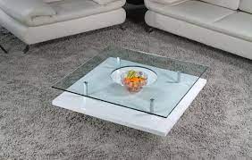 Exciting Chrome Furniture To Give Elegant Look In The House Square White Coffee Table Anahitafurn Coffee Table Modern Square Coffee Table Coffee Table White