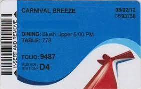It is a subsidiary of carnival corporation & plc. Hotel Card Carnival Breeze Carnival Cruises Line Shipping Company United States Of America Red Funnel Blue White Background Col Usa 05821 Sc