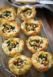 Filo Tartlets With Spinach Pumpkin Feta Pine Nuts Recipes Savoury Food Cooking Recipes