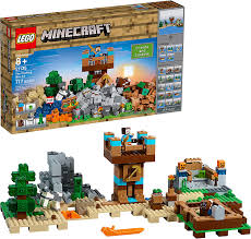 How to make a lego pickaxe in minecraft. Amazon Com Lego Minecraft The Crafting Box 2 0 21135 Building Kit 717 Pieces Discontinued By Manufacturer Toys Games