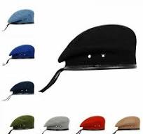 Hot Sale Men's Wool Blend Military Beret Army Cap Soldier Fancy Adjustable