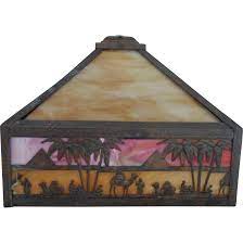 This double lit tiffany style stained glass 27.5 h table lamp is handcrafted with 1199 pieces of glass and 34 cabochons. Pin On Coyote Moon Antiques
