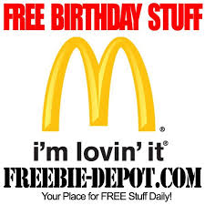 Birthday Freebie Mcdonald S Freebie Depot Famous Logos Mc Donald Logo Mcdonalds