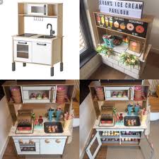 Evan S Ice Cream Parlour Ikea Kids Kitchen Ikea Play Kitchen Ikea Toy Kitchen Hack