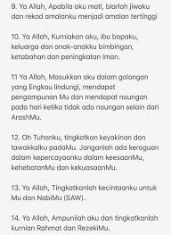 Apa yang diinginkan oleh mereka?[hr. Doa Hari Arafah Bila