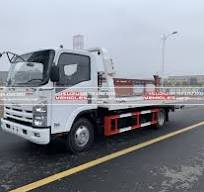 ISUZU 4 Ton Flatbed Rollback Tow Truck - ISUZU Vehicles