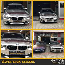 Silver Krom Kaplama Emas Garaj Bursa Bmw Bmw Garaj