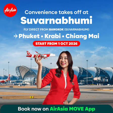 Thai AirAsia Is Splitting Bangkok In Two. One Airline Is Designing Two Different Airport Identities.