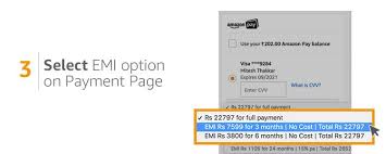 In case you want to use any other bank's credit card. Amazon In Emi Fest Hdfc Bank