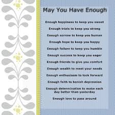 May You Have Enough Happy New Year Quotes I Wish You Enough Quotes About New Year