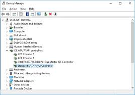 Resultado de imagen para Configure SATA As [IDE]