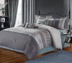Grey Blue Bedding Blue And Grey Bedding Comforter Sets Bedroom Design