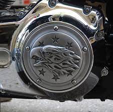 Chrome Dome Liberty Eagle Chrome Derby Cover 102 679 Harley Davidson Ultra Classic Harley Davidson Touring Motorcycle Parts And Accessories