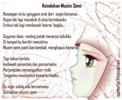 Setiap aku akan menulis sajak. Inspirasi 26 Puisi Islam