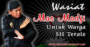 Check spelling or type a new query. 9 Wasiat Mas Madji Untuk Warga Sh Terate Psht Cabang Lampung Barat