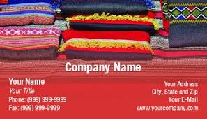 See full list on easyleadz.com Textiles Business Cards